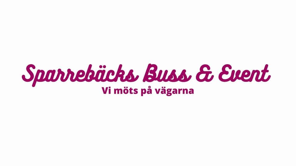 Sparrebäcks Buss & Event – pålitlig buss- och eventservice i Sverige.